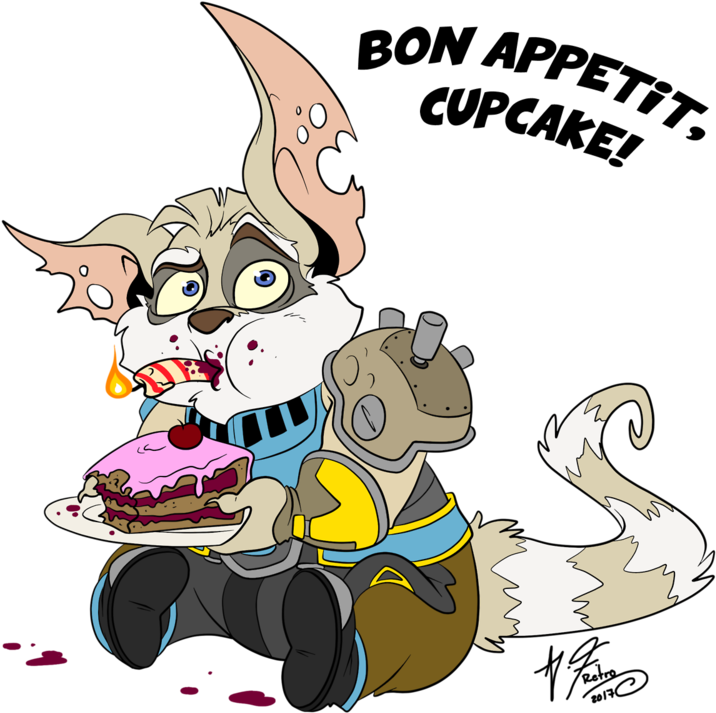 Happy Birthday Cupcake By Retromissile - Clip Art (800x770)