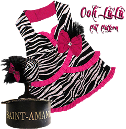 Dog Clothes Pattern For Frilly, Fancy Special Occasion - Clothing (550x550)