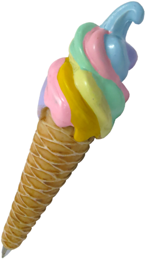 Sc Pen Rainbow Icecream - Soy Ice Cream (600x600)