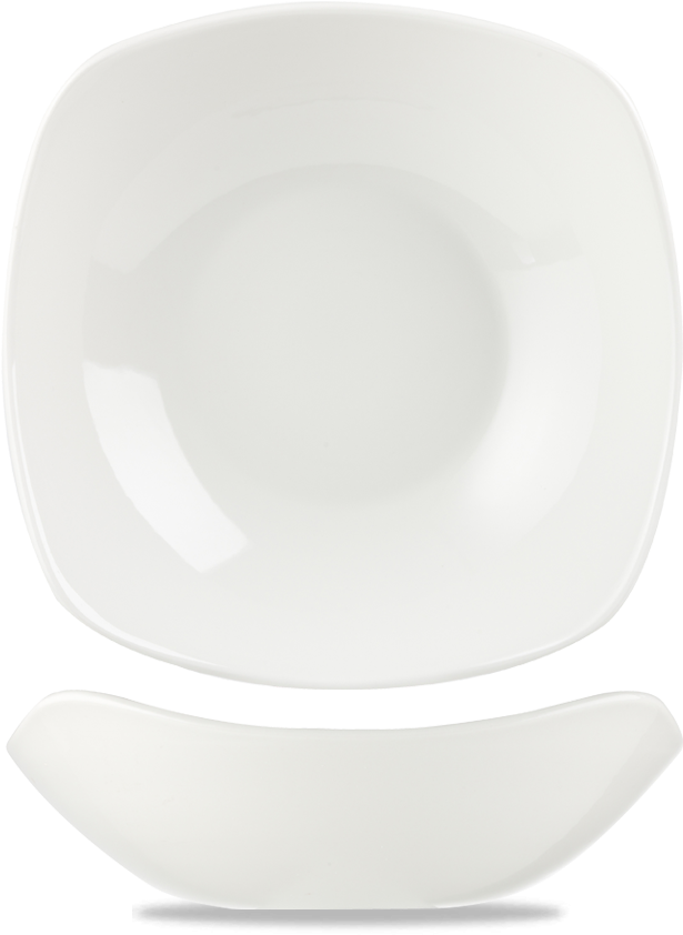 Ac952box Churchill Xsquared Bowl 8in 20cm Wh Sq9 - Squaring The Square (1000x1000)