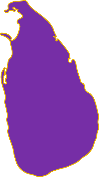 Sri Lanka Attraction Map - Sri Lanka Clipart (316x563)