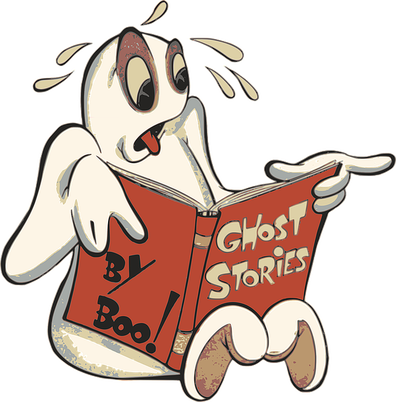 A Reader That Is - Halloween Reading Clip Art (396x402)