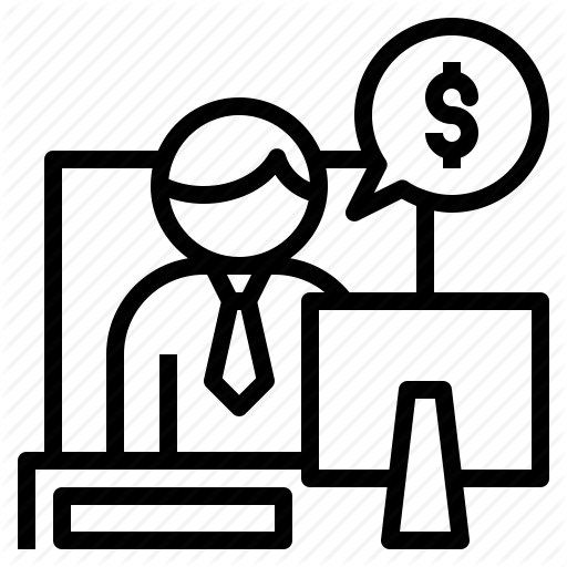 Consultant Clipart Investment Advisor - Financial Advisory Icon (512x512)
