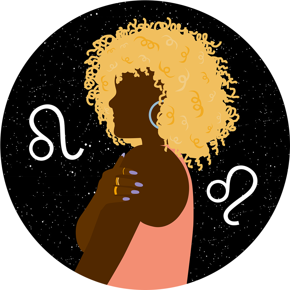 The Season Of Leo, Ruled By The Sun, Is Full Of Red - Illustration (1000x1000)