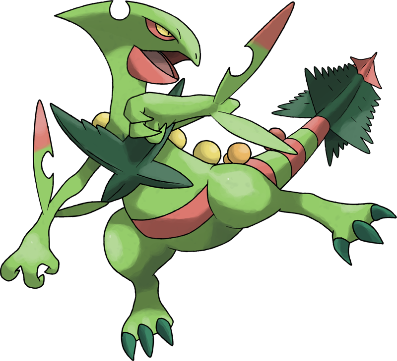 Mega Sceptile Pokédex - Names For A Sceptile (800x729)