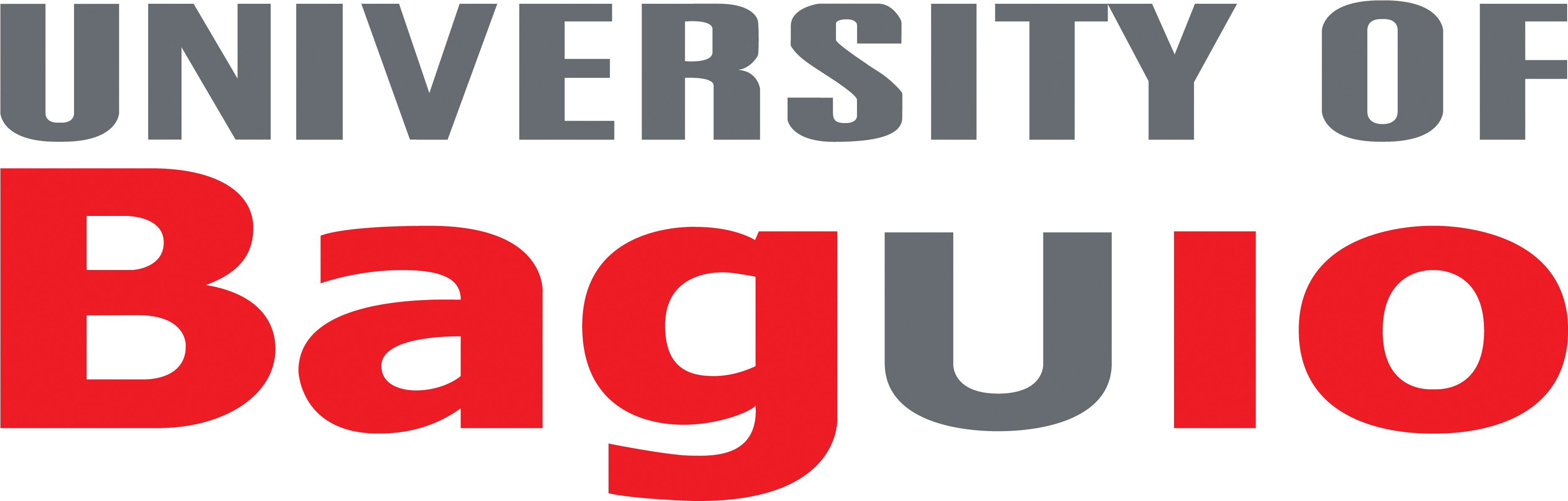 University Of Baguio Textlogo - University Of Baguio Logo (3755x1205)