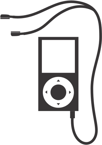 Mp4 Music Player Icon - Vector Reproductor De Musica (550x550)
