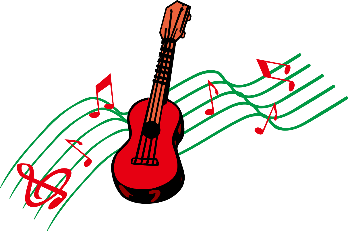Guitar Music Choir Sound - Sound Waves From A Guitar (1212x805)