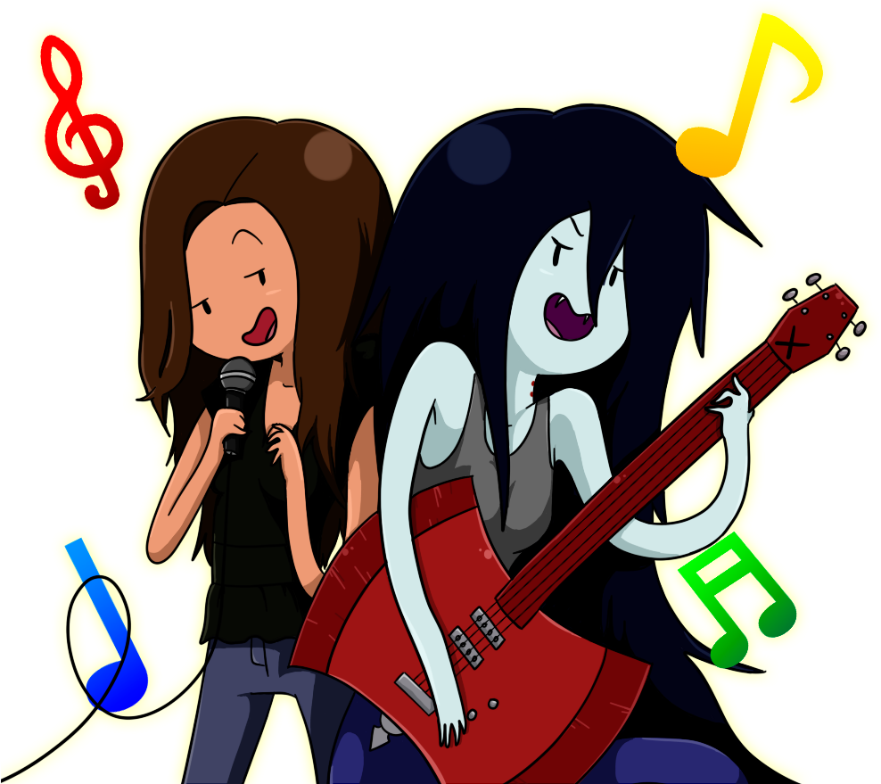Marceline And Olivia Olson By Gabichan00 Marceline - Olivia Olson Marceline (1000x878)