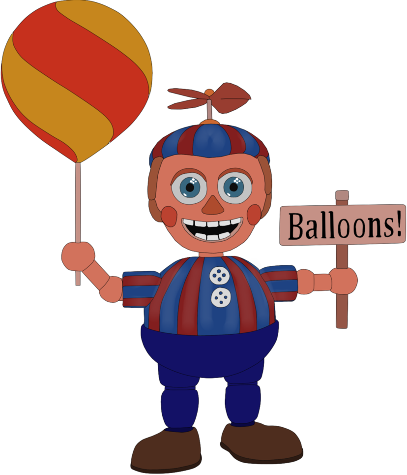 Five Nights At Freddy's 2 By J04c0 - Five Nights At Freddy's Balloon Girl Jumpscares Gif (828x965)