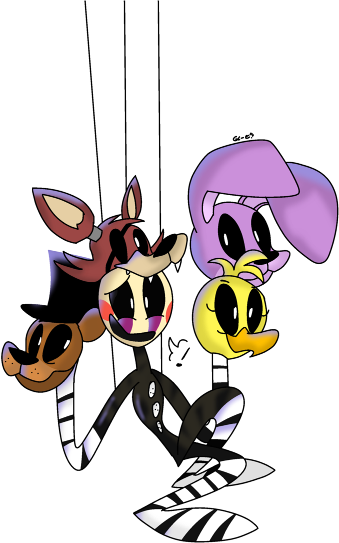 Marionette By Dizzee-toaster - Fnaf Marionette Fan Art (720x1110)