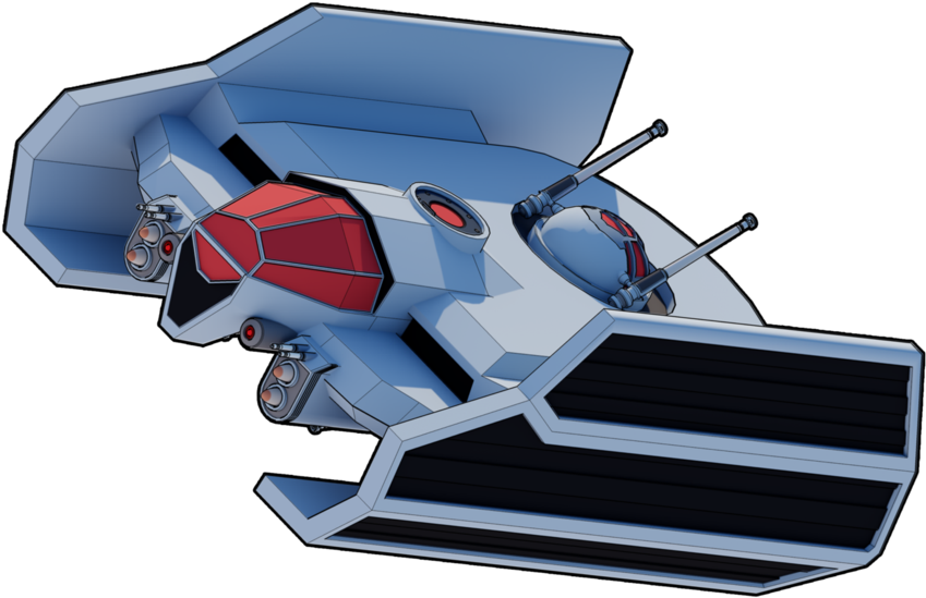 Retribution-class Escort Fighter By Myriagonic - Rotor (1035x772)