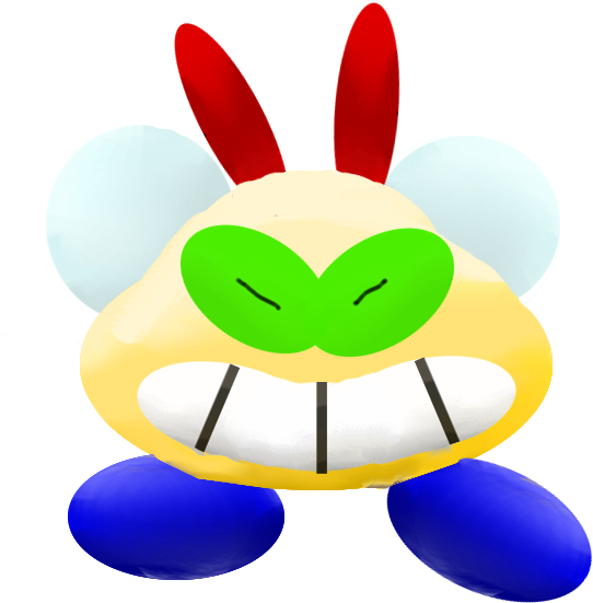 Fighter Flysmwwii - Super Mario Fighter Fly (582x582)