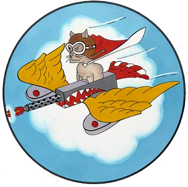 World War Ii Squadron Emblem - Fighter Squadrons Ww2 Emblems (374x372)