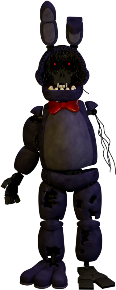 Fnaf 1 Withered Bonnie By Damikel - Plush (802x997)
