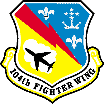 104th Fighter Wing - Air Force Materiel Command (350x350)