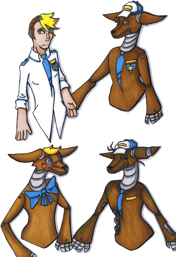 Ethan And Doggy By Gaarasabla - Design (743x1075)