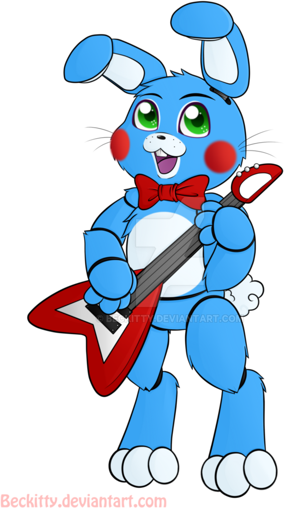 Toy Bonnie~ By Beckitty On Deviantart - Five Nights At Freddy's (730x1094)