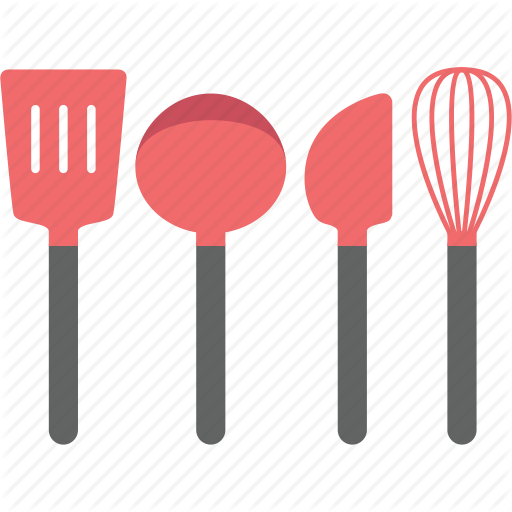 Red Clipart Whisk - Whisk Flat Icon (512x512)
