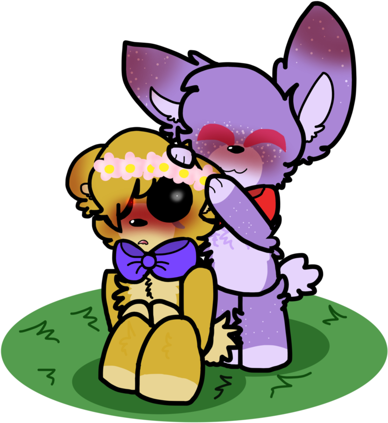 Golden Freddy X Bonnie Pagedoll - Golden Freddy X Bonnie (836x955)