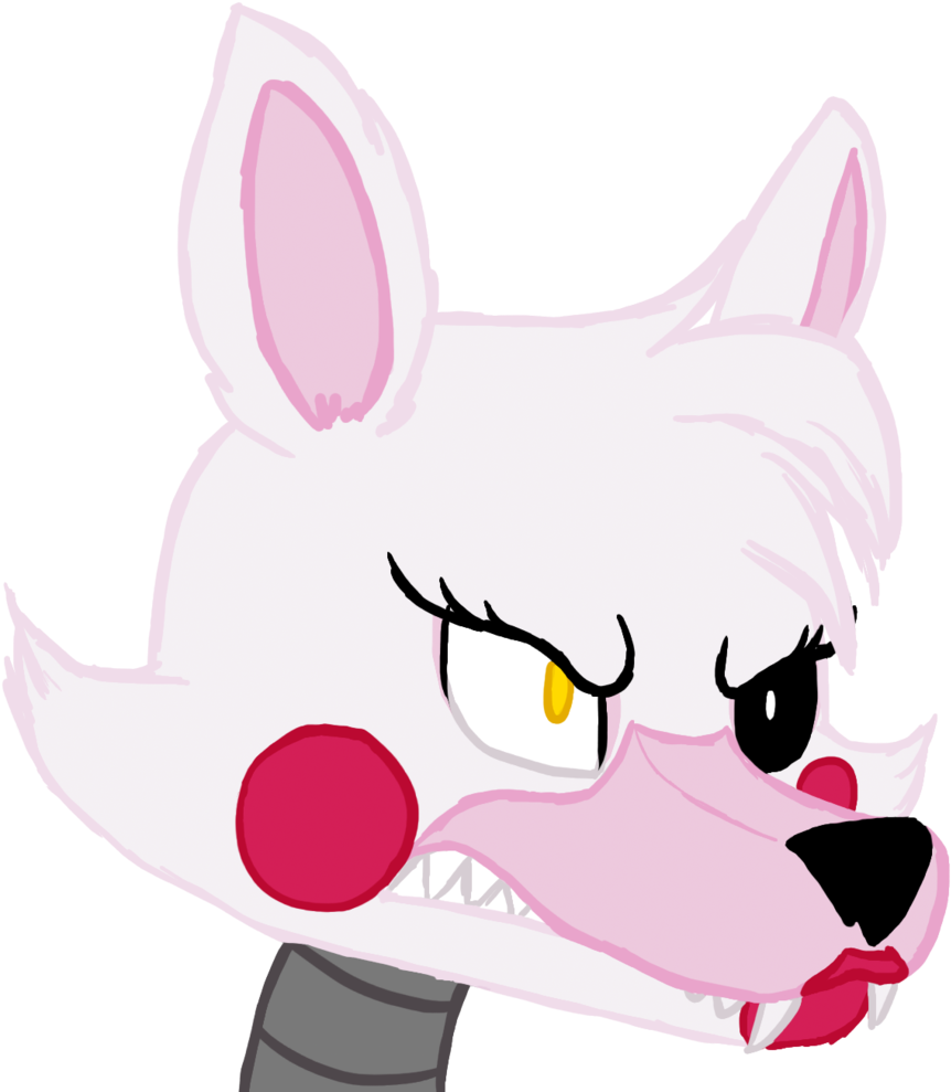 Full On Mangle By Blackcosmogirl Full On Mangle By - Five Nights At Freddy's (1024x1024)