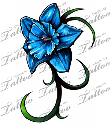 Daffodil Tattoos Gallery - Daffodil Tattoos (400x400)