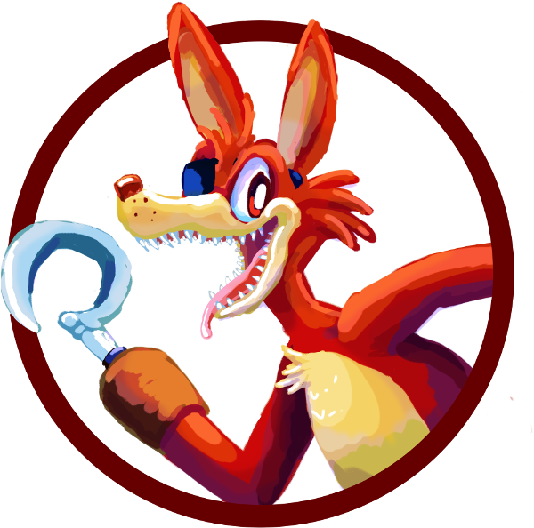 Five Nights At Freddy's 2 T-shirt Red Cartoon Vertebrate - Housse De Coussin Taie D'oreiller -coton Et Lin-45*45cm-animal (600x639)