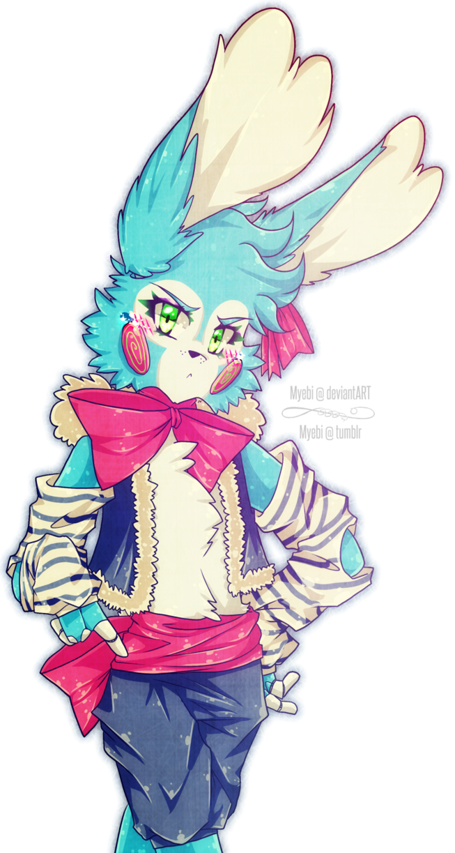 Bonbon By Myebi - Myebi Fnaf Bonbon (653x1223)