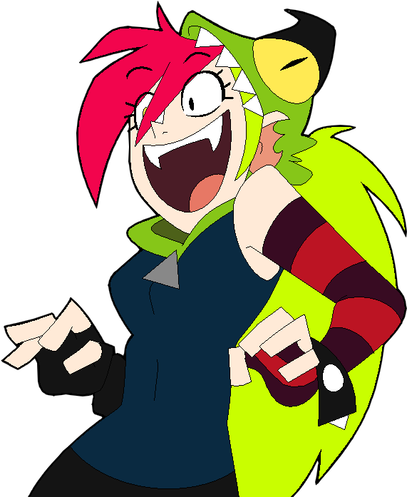 Dementia Black Hat Villain Fan Art - Dementia Villainous (582x698)