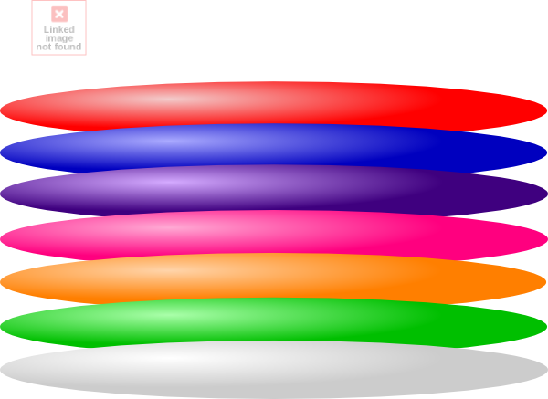 Stack Of Plates Png Clipart (600x437)