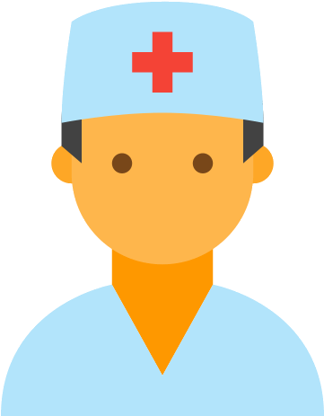 Nursing Computer Icons Nurse's Cap - Hombre Png (540x540)