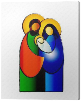 Christmas Nativity Simple Color Vector Illustration - Illustration (400x400)