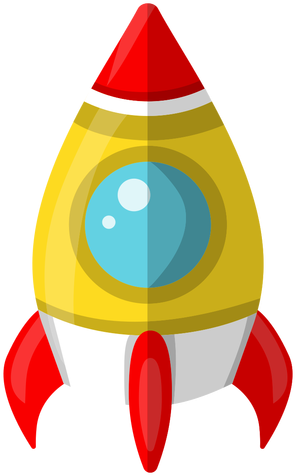 Space Ship Illustration Transparent Png - Nave Espacial Desenho Png (512x512)