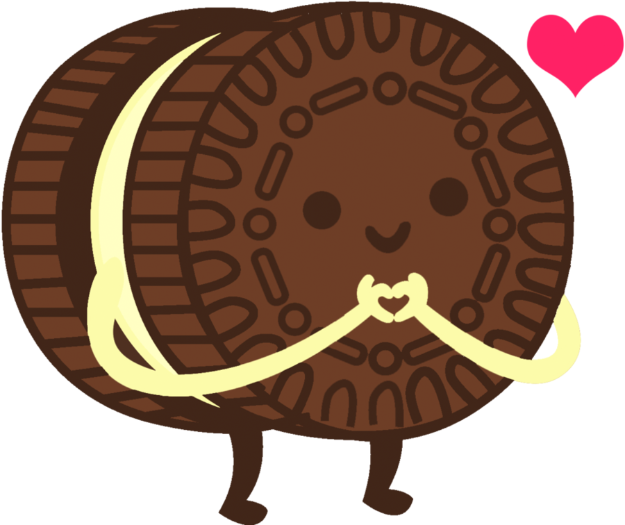 Oreo Cookie By Emily - Oreo Clip Art (973x822)