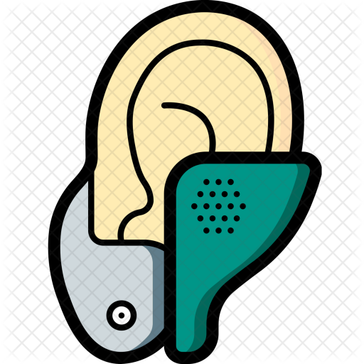 Hearing Implant Icon - Cochlear Implant (512x512)