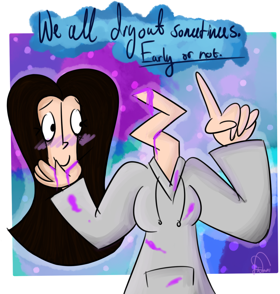 'we All Dry Out Sometimes' ) - Cartoon (1024x1024)