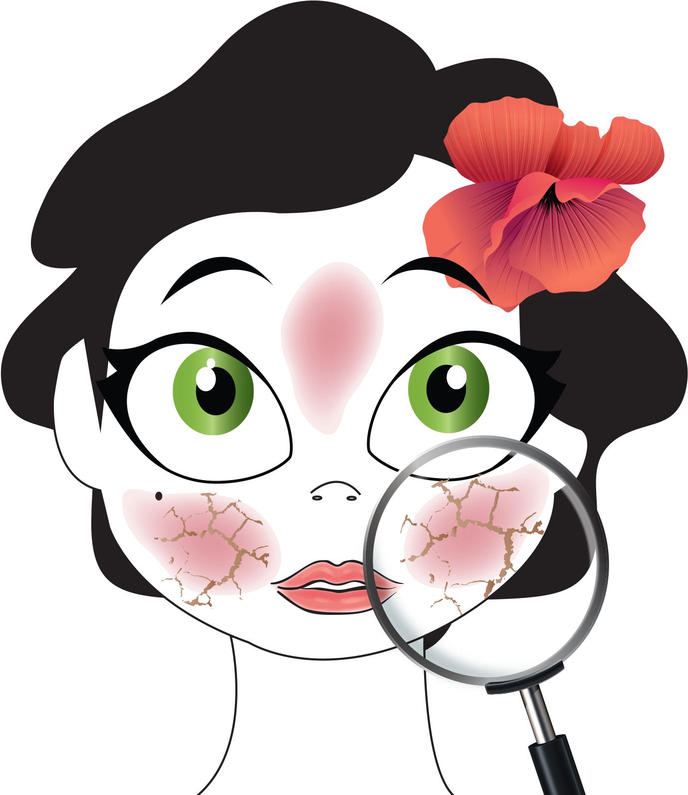 Dry Skin - Skin (1674x1628)