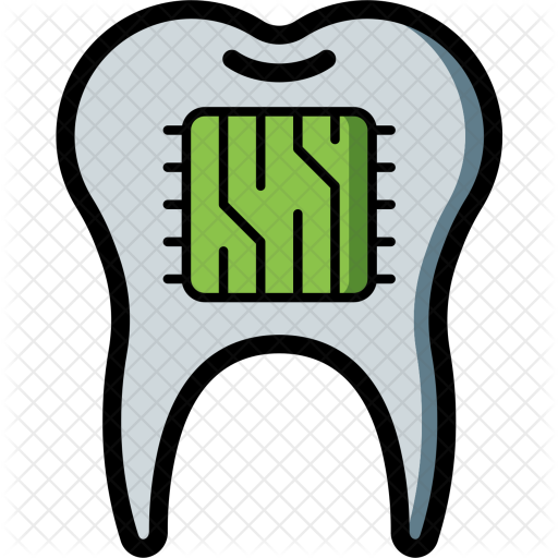 Super-tooth Implant Icon - Dental Implant (512x512)