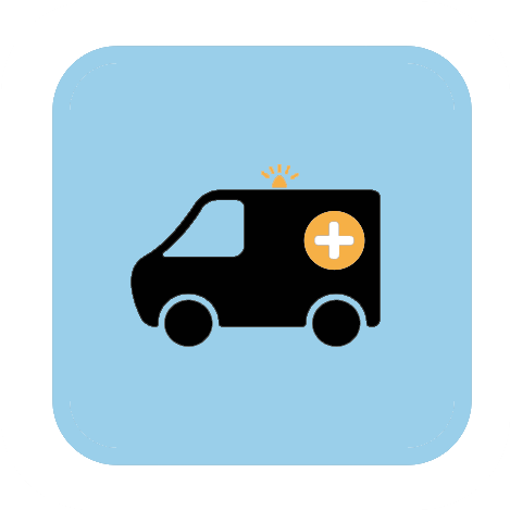 Free Home Service - Ambulance (500x500)