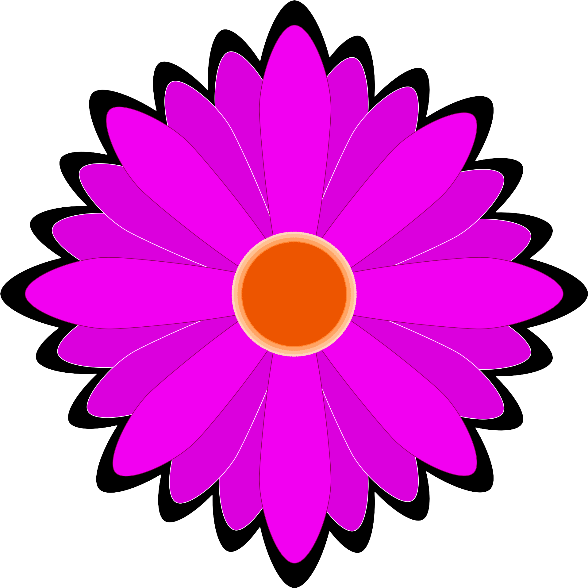 Flower Vector Png Image - Paw Print Seal (2099x2127)