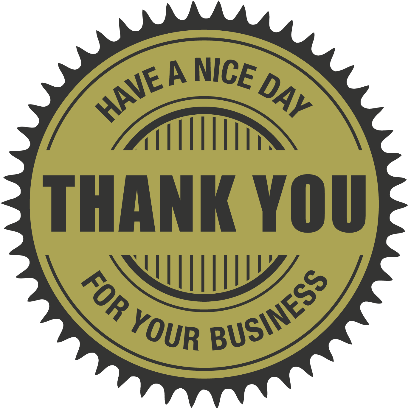 Thank You For Your Business - Thanks For Your Business (1667x1667)