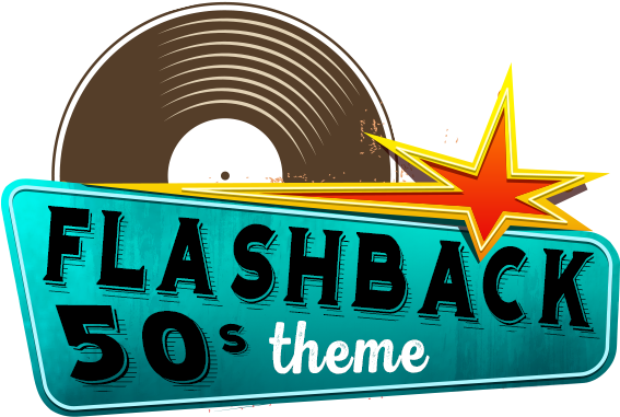 Flashback 50's Theme - Label (608x408)