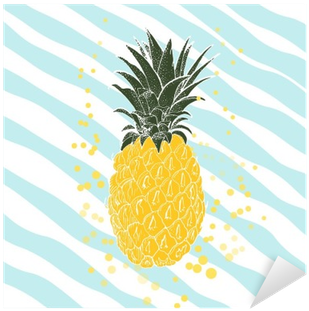 Hand Drawn Pineapple - Drawing (400x400)
