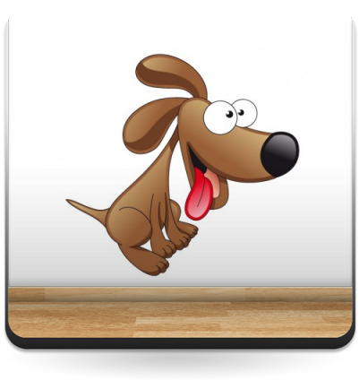 Perrito - Cute Dog Cartoons (458x458)