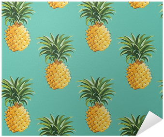 Pineapples Tropical Background - Lenovo A6600 Plus Fashion Trend Protecteur Coque Gel (400x400)