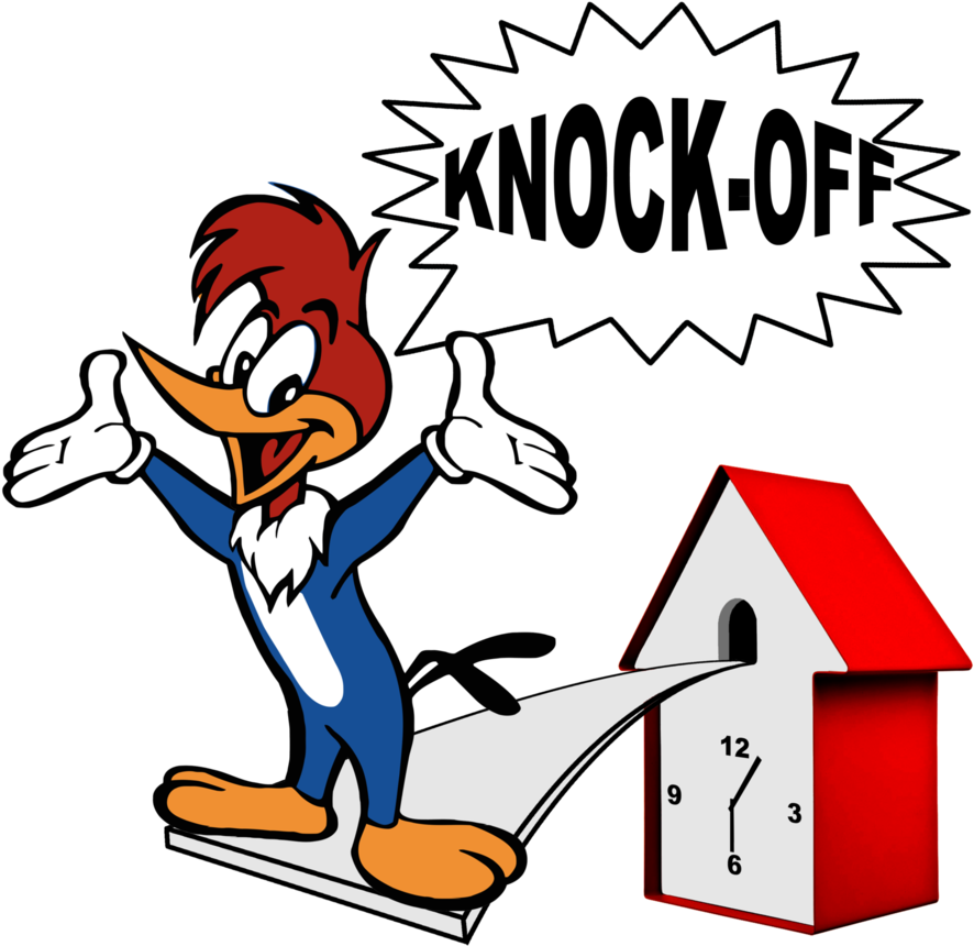 Knock Off Bird By Topher147 - Digital Art (894x894)