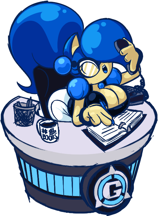 Commission From Deviantart Of Sonic As A Ditzy Gun - Cartoon (606x800)