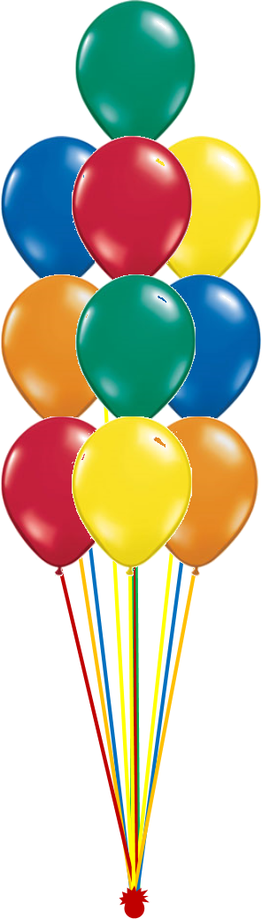 #10 Balloon Bouquet - Balloon (296x1035)
