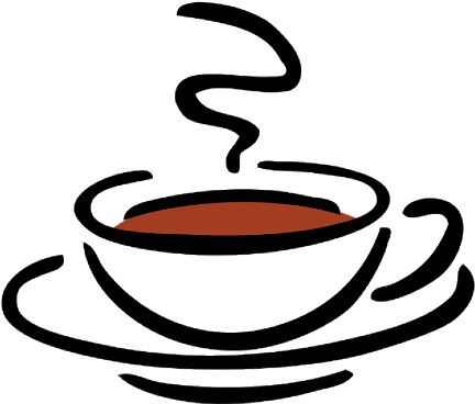 For Where Two Or Three Gather In My Name, There Am - Coffee Clipart (600x533)
