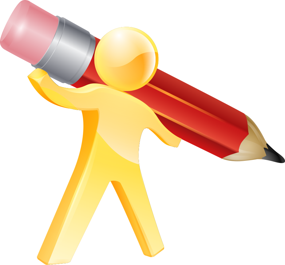 Paper Pencil Person Drawing Illustration - Persona Con Lapiz (927x862)